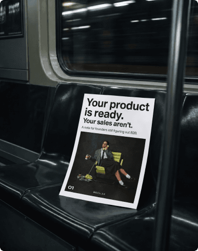 Your product is ready. Your sales aren't.